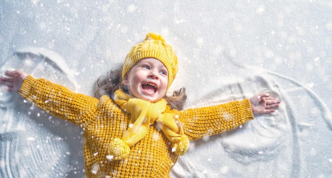 Bei den Kindern überwiegt der Spaß am Schnee | © shutterstock - Yuganov Konstantin