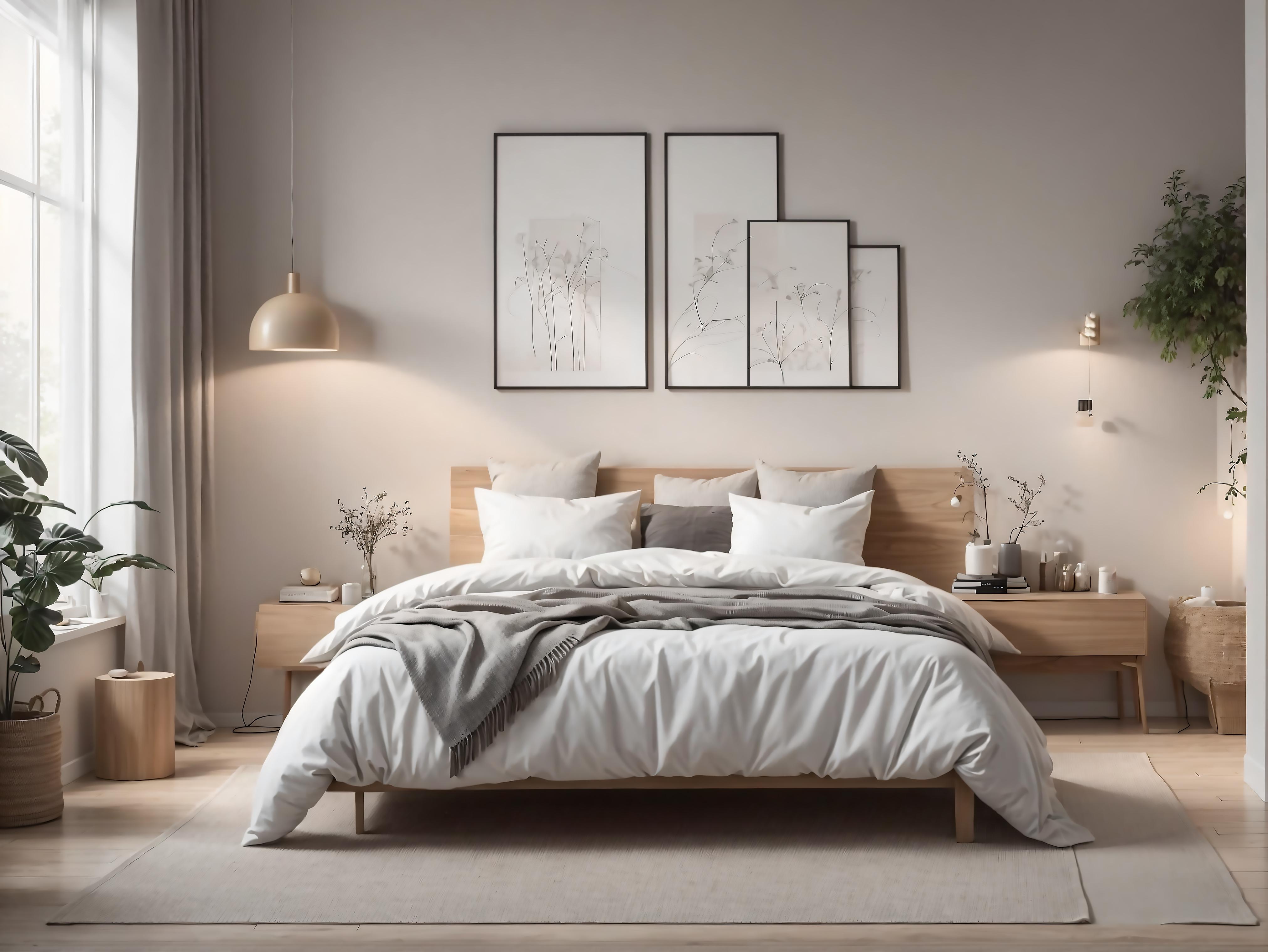 Ein Beispiel für die Umsetzung des Wohntrends 2026 in Ihrem Schlafzimmer.  | © shutterstock - Naruthep Ruamsuk