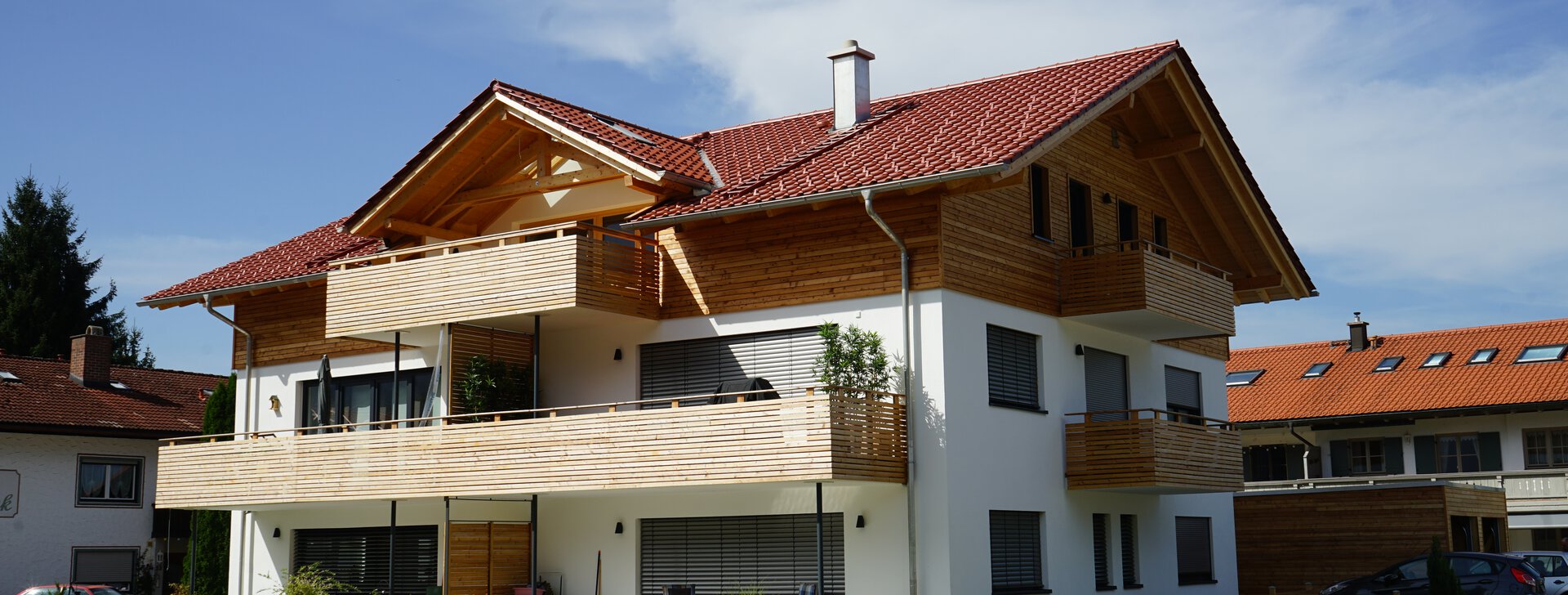 Neubau Wohnungen - Mehrfamilienhaus in Inzell - HausBauHaus Immobilienmakler Traunstein | © HausBauHaus GmbH