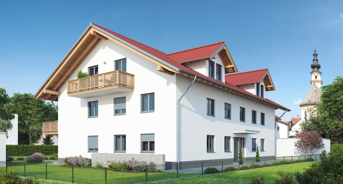 Neubauprojekt in St. Leonhard am Wonneberg | Bauträgervertrieb | HausBauHaus Immobilienmakler Traunstein | © HausBauHaus GmbH