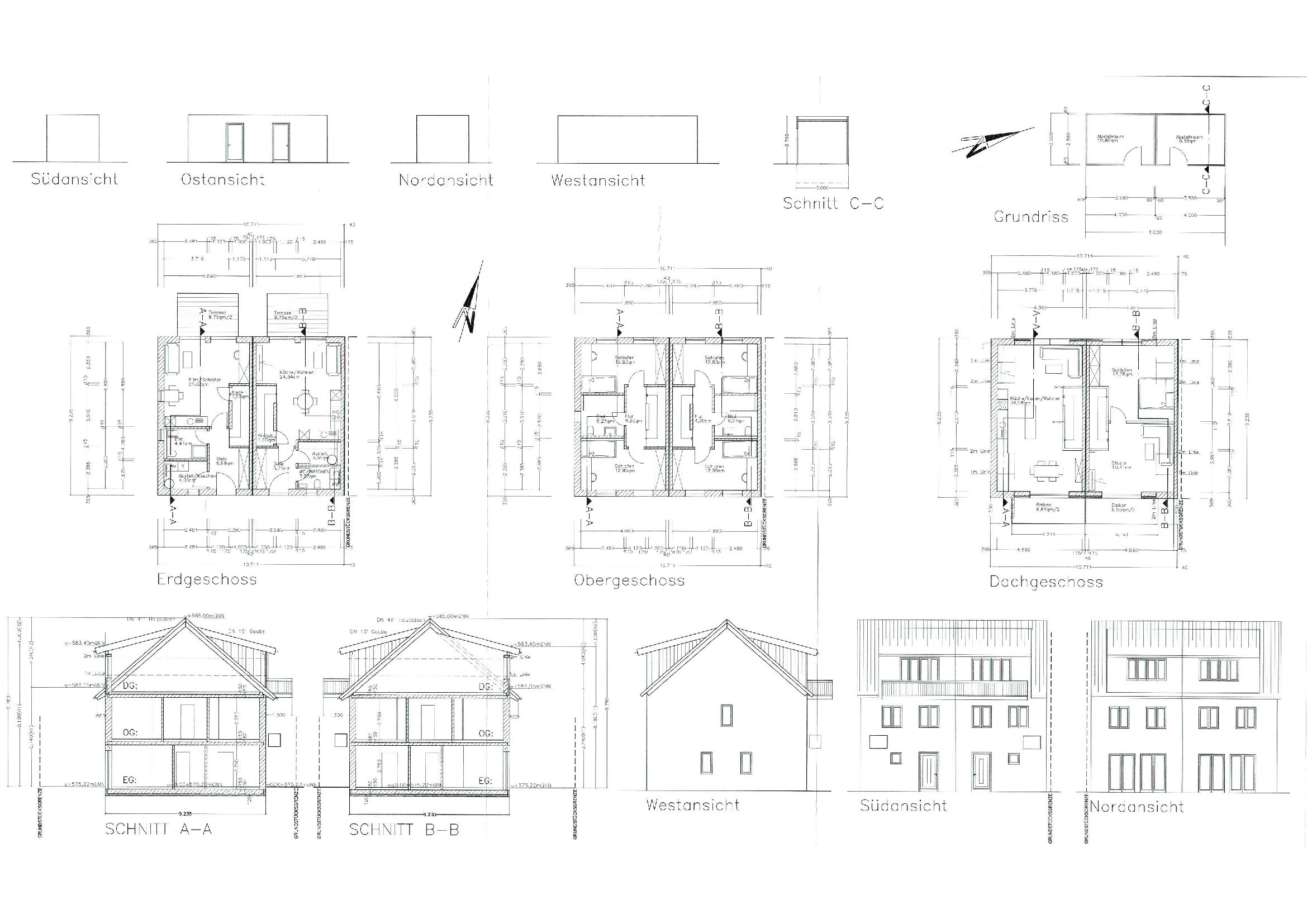 BW21 - moderne Reihenhäuser in Traunstein - Neubauprojekt erfolgreich umgesetzt. 