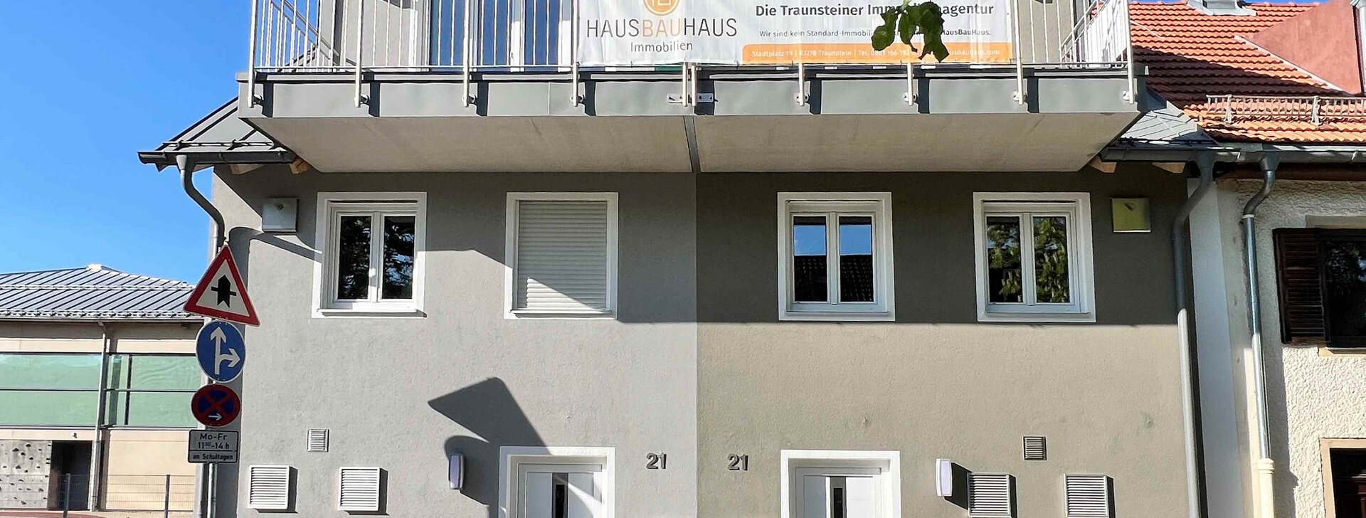 Neubauprojekt BW21 I Stadthäuser Traunstein
