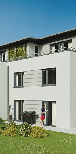 Neubauprojekt Traunstein | K5 | Reihenhaus in Traunstein | © HausBauHaus GmbH