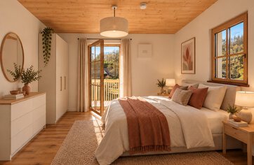 Digitale Wohnidee - Schlafzimmer | © HausBauHaus GmbH