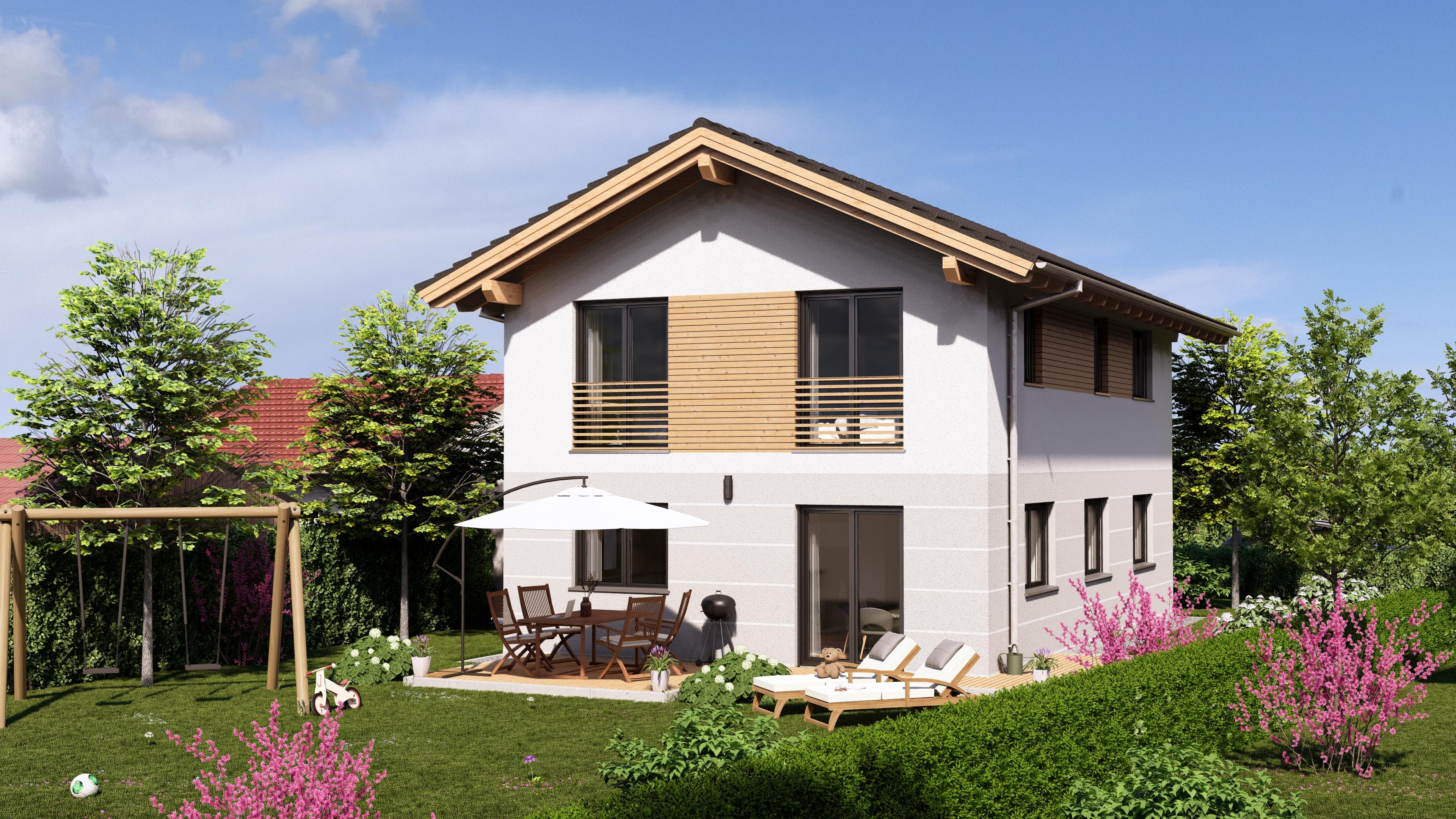 Neubau Einfamilienhaus in Trostberg - schlüsselfertig - energieeffizient
