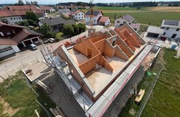 leitner feld, emertsham, bauvorhaben, baufortschritt, tacherting, hausbauhaus, immobilien, neubau | © HausBauHaus GmbH