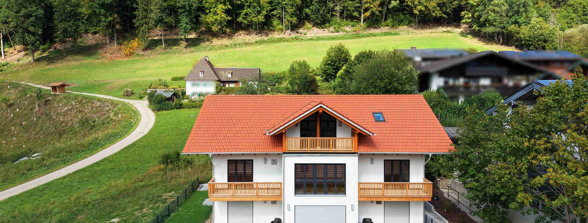 Neubauprojekt, Obergeschoss, Dachgeschoss, Bauträgervertrieb, Chiemgau, Ruperti | © HausBauHaus GmbH