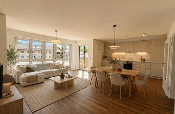 Wohnpark St. Valentin, Ruhpolding, Neubauwohnung | © HausBauHaus GmbH