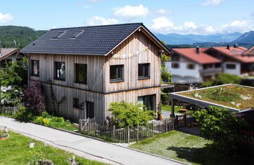 holzhaus, biologisch, haus, einfamilienhaus, hausbauhaus, immobilien, anger, berchtesgadener land | © HausBauHaus GmbH