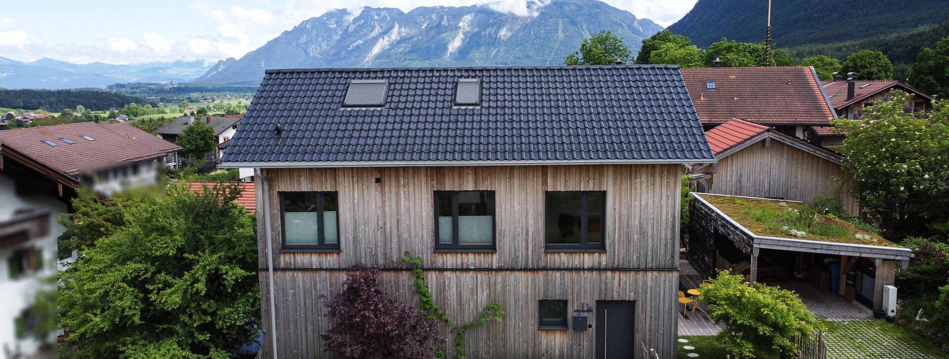 holzhaus, biologisch, haus, einfamilienhaus, hausbauhaus, immobilien, anger, berchtesgadener land | © HausBauHaus GmbH