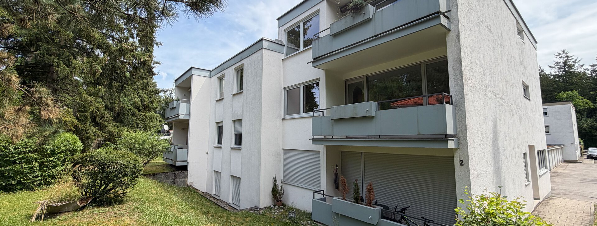 3-Zimmer-Wohnung mit Balkon in Baldham zum Kauf | © HausBauHaus GmbH Traunstein