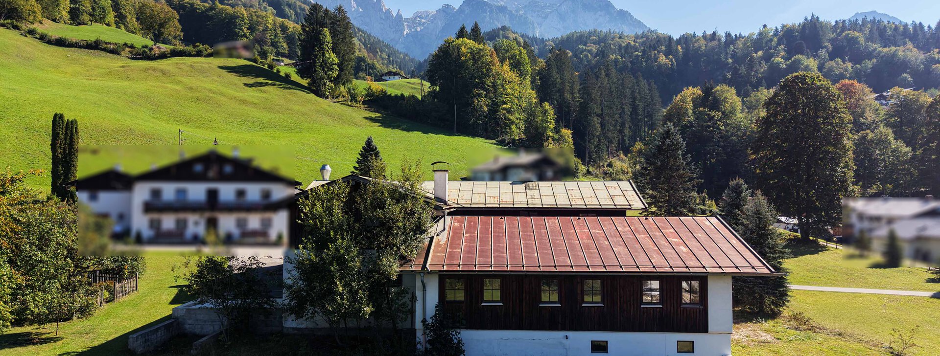 liegenschaft, entwicklungsperspektive, blick auf den watzmann, immobilien, berchtesgadener land, hausbauhaus | © HausBauHaus GmbH 