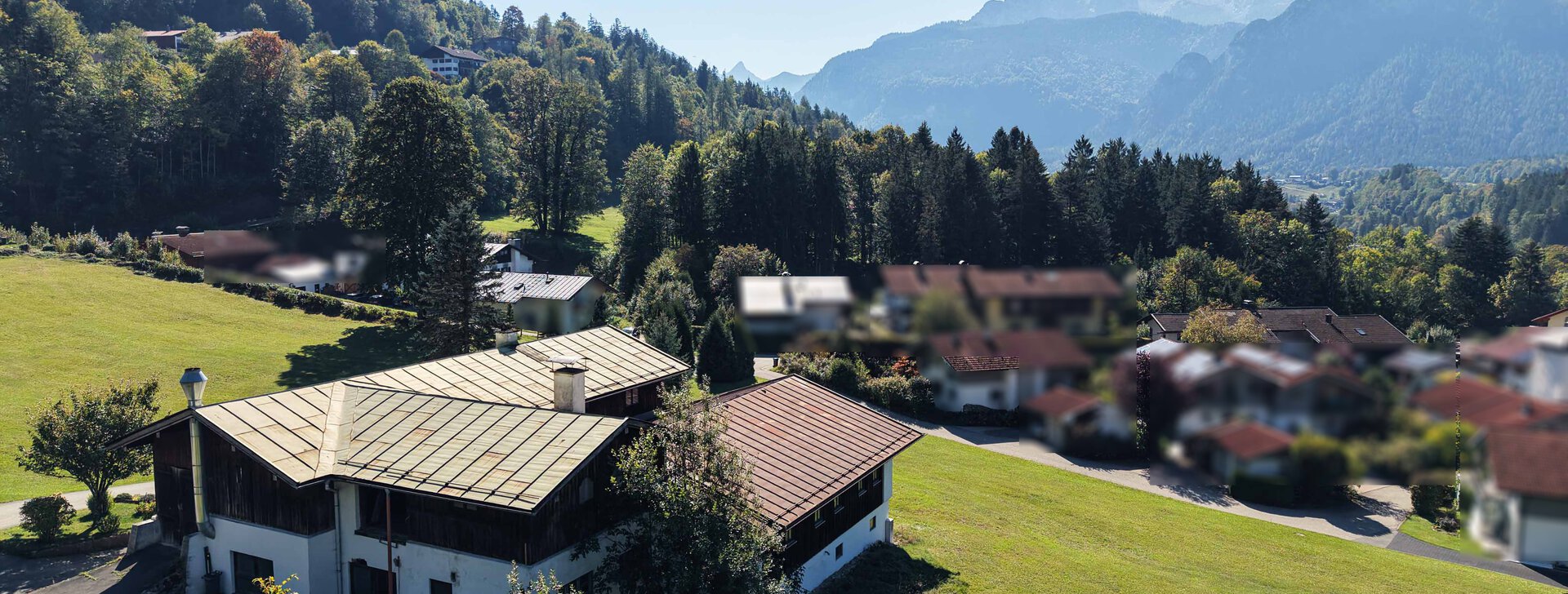 liegenschaft, entwicklungsperspektive, blick auf den watzmann, immobilien, berchtesgadener land, hausbauhaus | © HausBauHaus GmbH 