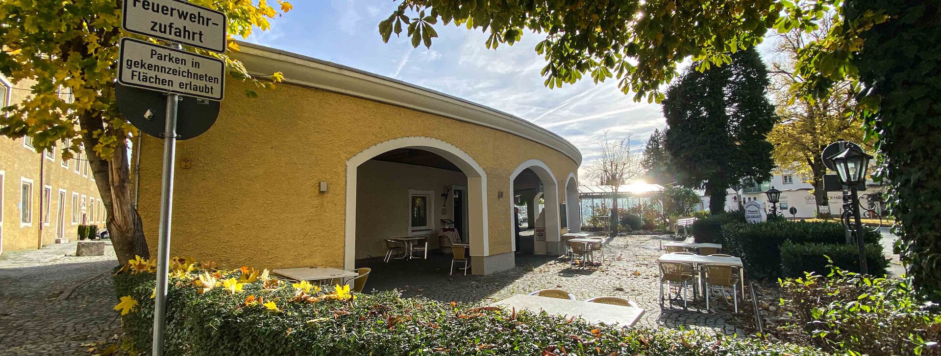 Gästeterrasse, Gewerbeeinheit in Laufen, Immobilie kaufen, Laufen | © HausBauHaus GmbH 