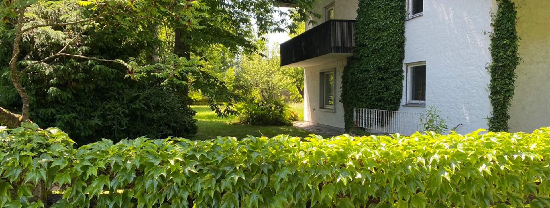 Garten, Grundstück mit Einfamilienhaus, Immobilie kaufen, Raubling  | © HausBauHaus GmbH