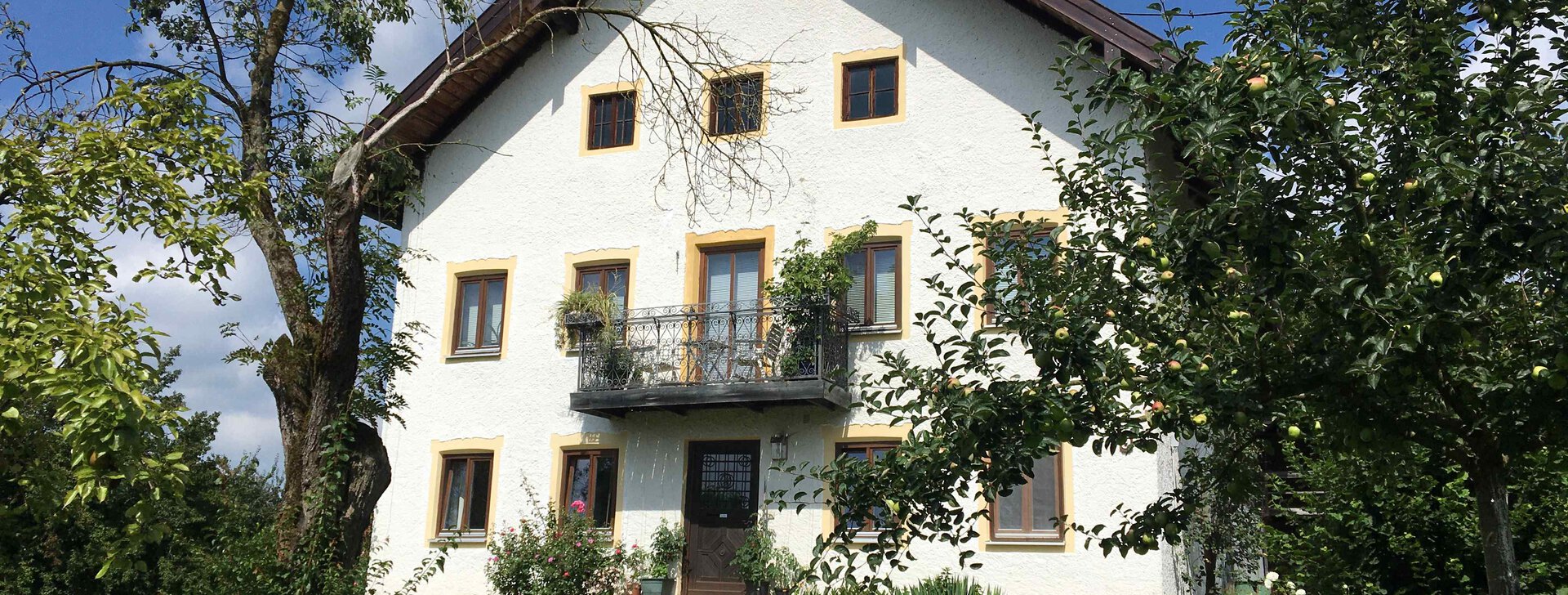 Bäuerliches Anwesen, Immobilie kaufen, Trostberg, Bergblick | © HausBauHaus GmbH 