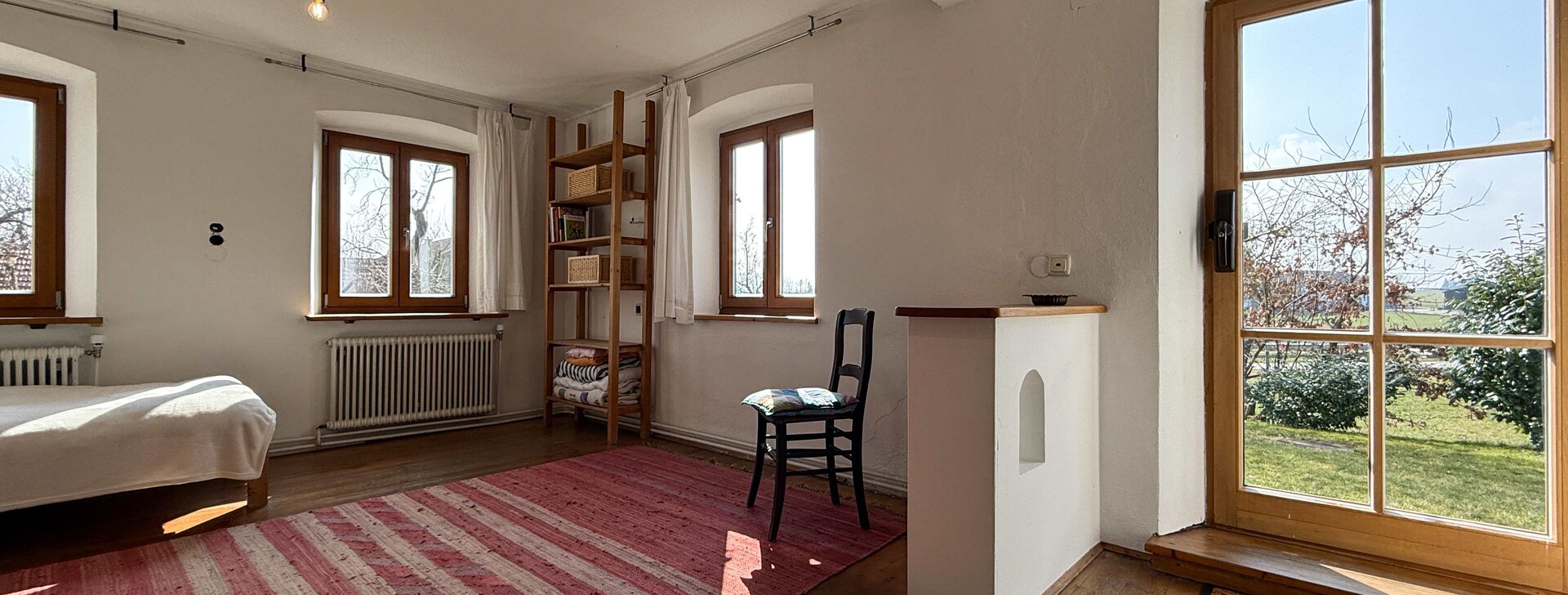 Bäuerliches Anwesen, Immobilie kaufen, Trostberg, Bergblick | © HausBauHaus GmbH 