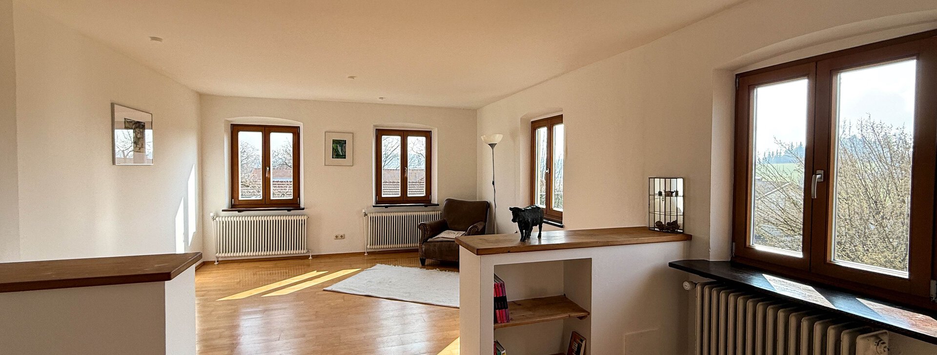 Bäuerliches Anwesen, Immobilie kaufen, Trostberg, Bergblick | © HausBauHaus GmbH 