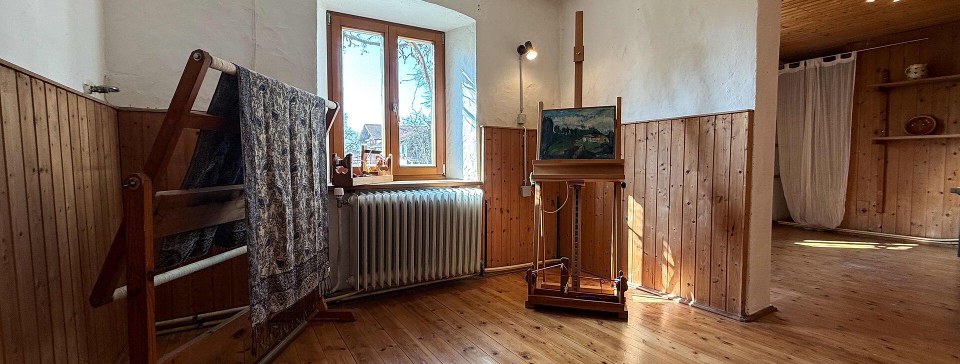 Bäuerliches Anwesen, Immobilie kaufen, Trostberg, Bergblick | © HausBauHaus GmbH 