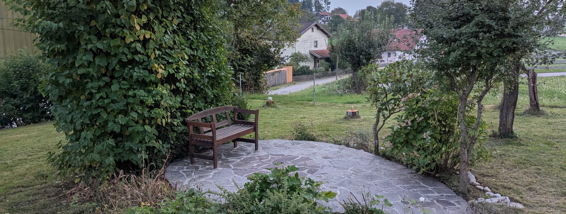 Bäuerliches Anwesen, Immobilie kaufen, Trostberg, Bergblick | © HausBauHaus GmbH