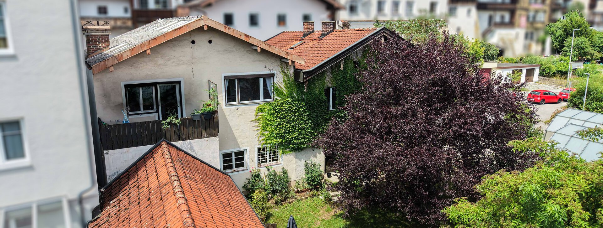 Häuser in Trostberg, Immobilie renovieren, Alz, Zentrale Lage, Altstadt, Bauträgerobjekt, Renovierungsbedürftige Häuser, Entwicklungspotenzial | © HausBauHaus GmbH