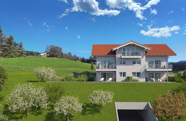 bergen, bernhaupten, wohnen im chiemgau, chiemgau, immobilien, wohnung, eigentumswohnung, dachgeschoss-wohnung | © HausBauHaus GmbH
