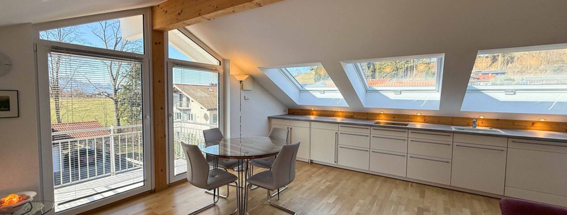 Wohnung, dachgeschoss, Eigentumswohnung, Immobilien, bergen, Wohnung kaufen, hausbauhaus, chiemgau | © HausBauHaus GmbH