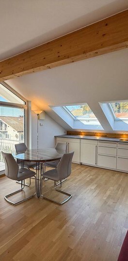 Wohnung, dachgeschoss, Eigentumswohnung, Immobilien, bergen, Wohnung kaufen, hausbauhaus, chiemgau | © HausBauHaus GmbH