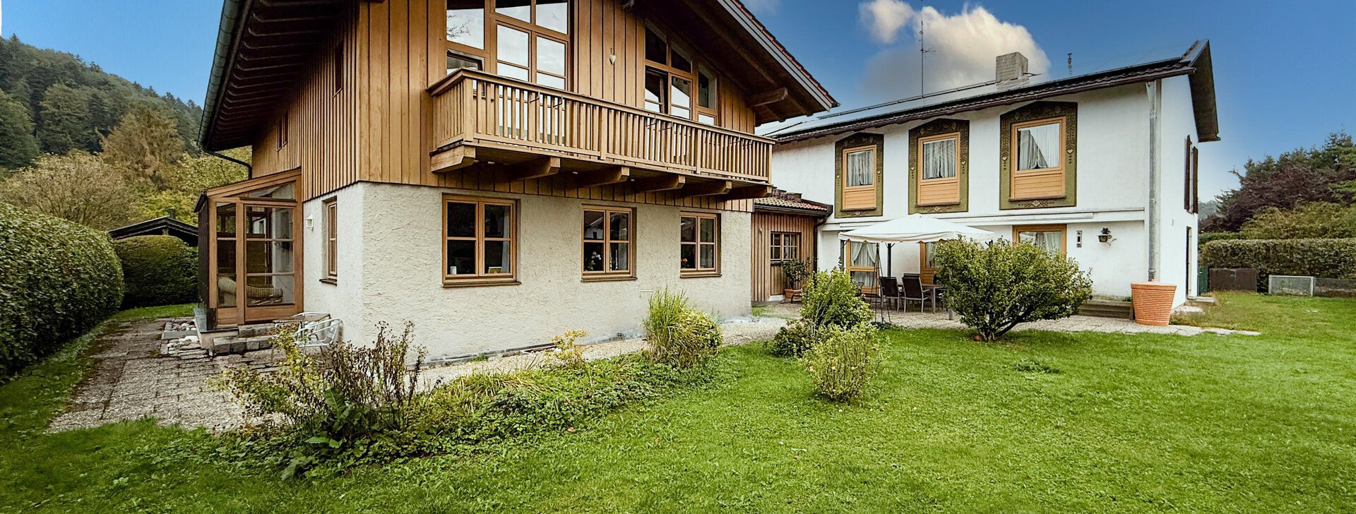 einfamilienhäuser, grundstück, bergblick, bergen, immobilien, chiemgau, hausbauhaus | © HausBauHaus GmbH 