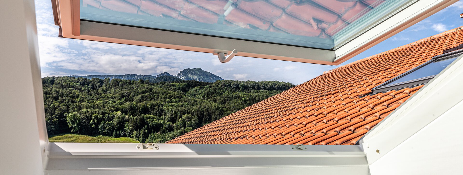Ausblick Dachgeschosswohnung in Bergen, Immobilie kaufen, Bergen | © HausBauHaus GmbH