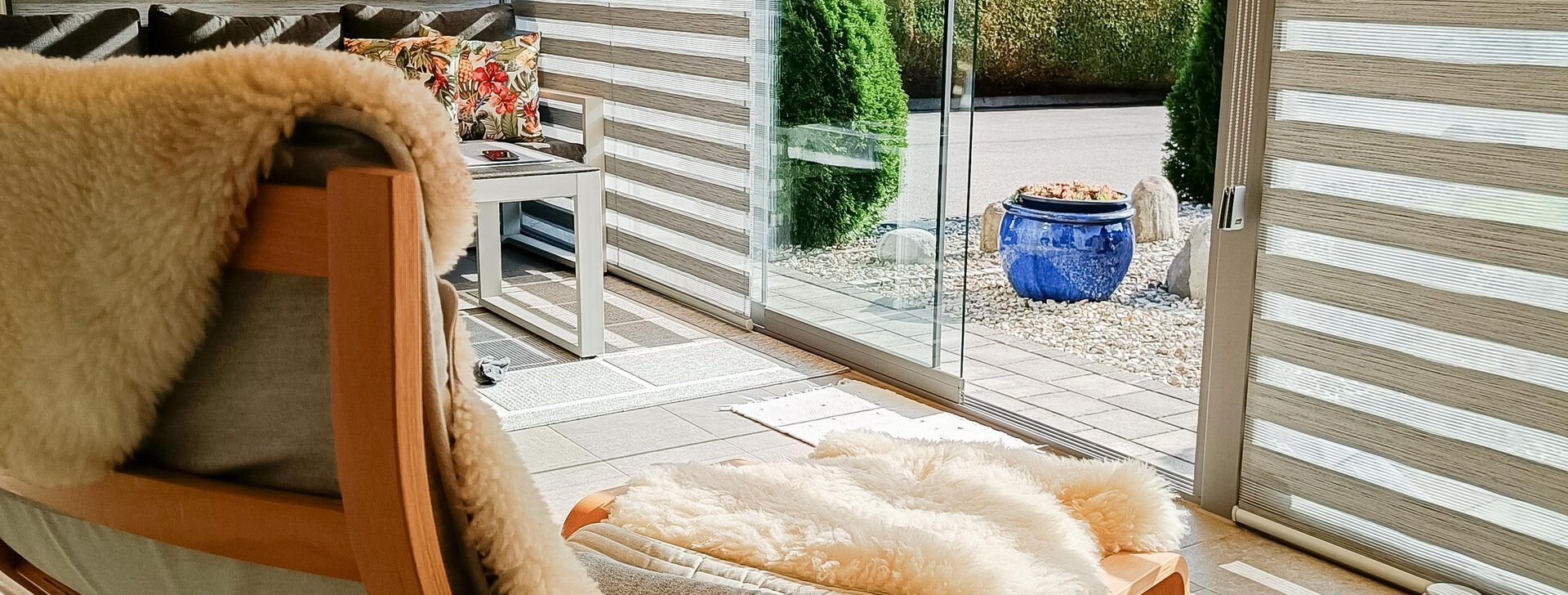 Zweifamilienhaus in Chieming zum Kauf I Wintergarten in Südausrichtung | © HausBauHaus GmbH Traunstein