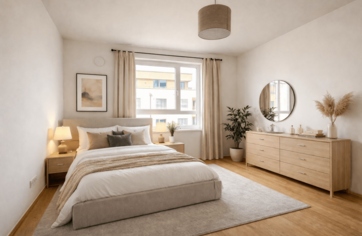 3-Zimmer-Wohnung, Immobilie kaufen, Freilassing, ETW, Bergblick, Grenze Österreich | © HausBauHaus GmbH 