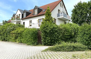 Außenansicht, 3-Zimmer-Wohnung in Hallbergmoos, Immobilie kaufen, Hallbergmoos | © HausBauHaus GmbH