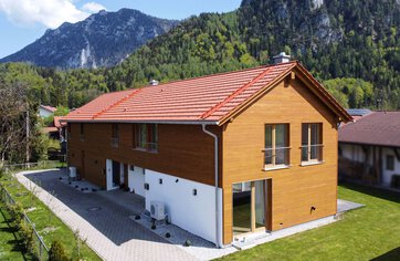 Außenansicht, Doppelhaushälfte in Inzell, Immobilie kaufen, Inzell  | © HausBauHaus GmbH 