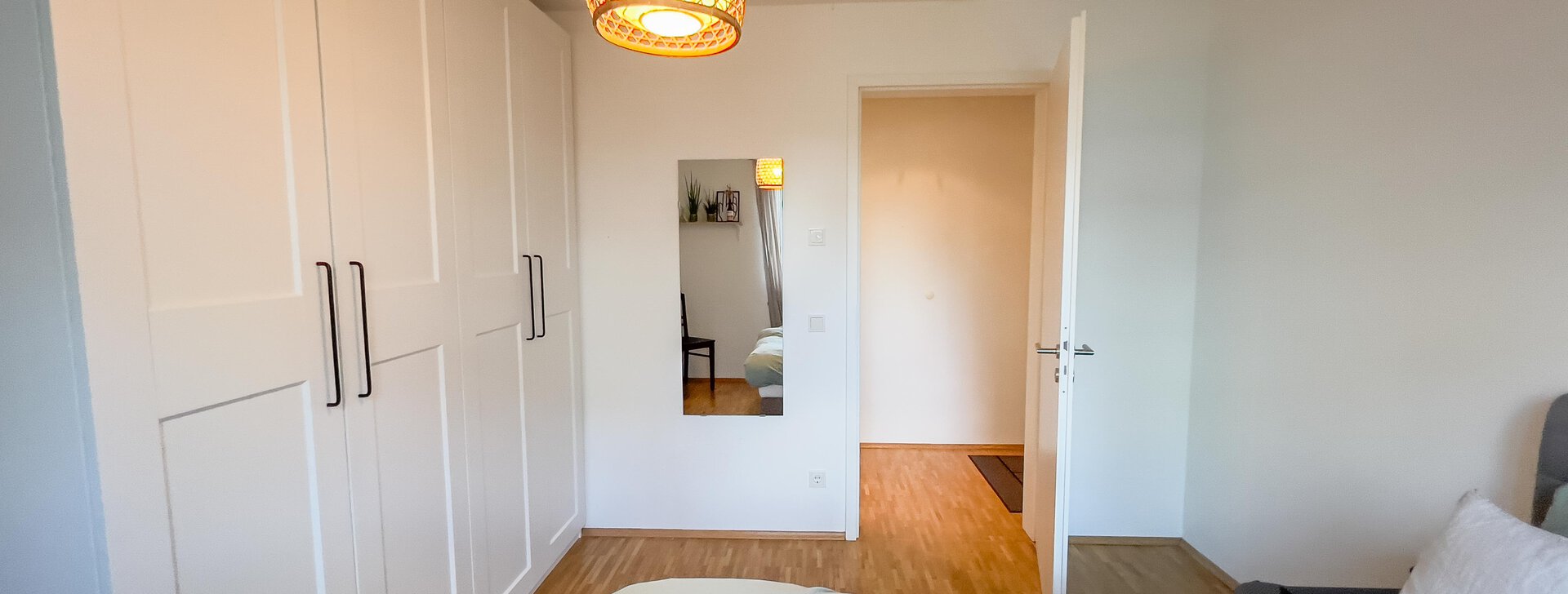 2,5-Zimmer-Wohnung in Giesing - Schlafzimmer | © HausBauHaus GmbH Traunstein