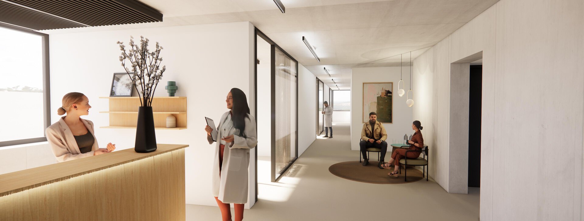 rimsting, nord 8, gewerbe, arztpraxis, praxis, aerztehaus, aerzte, immobilien, Chiemsee | © HausBauHaus GmbH