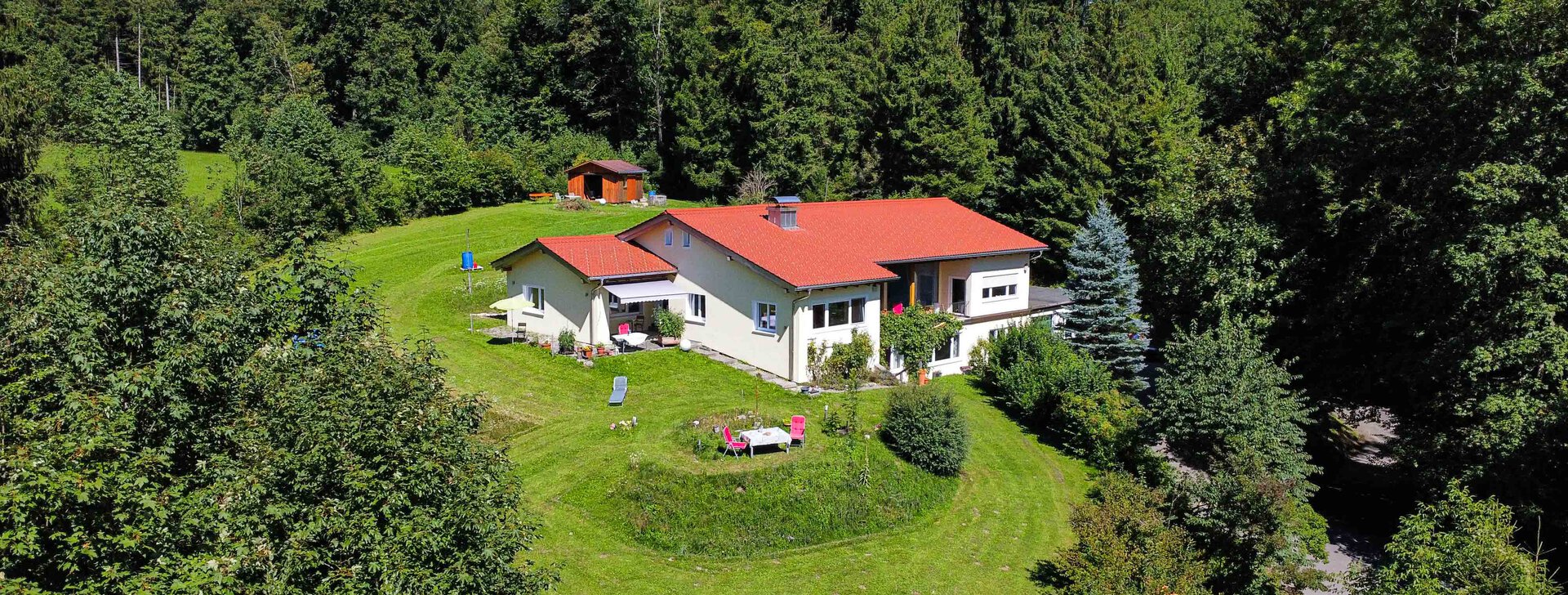 anwesen, bergblick, alpen, panorama, chiemgau, hausbauhaus, immobilien | © HausBauHaus GmbH