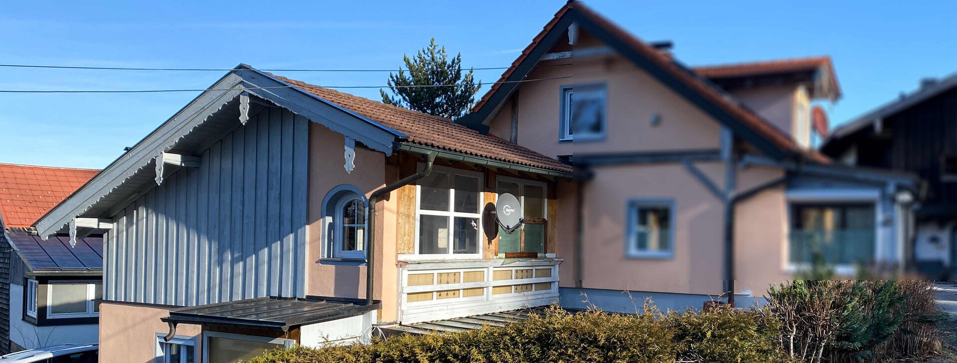 Außenansicht, 3-Zimmer-Wohnung in Neukirchen, Immobilie kaufen, Neukirchen a. Teisenberg | © HausBauHaus GmbH 