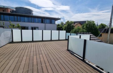 dachterrasse, wohnung, traunstein, eigentumswohnung, chiemgau, immobilien, hausbauhaus | © HausBauHaus GmbH