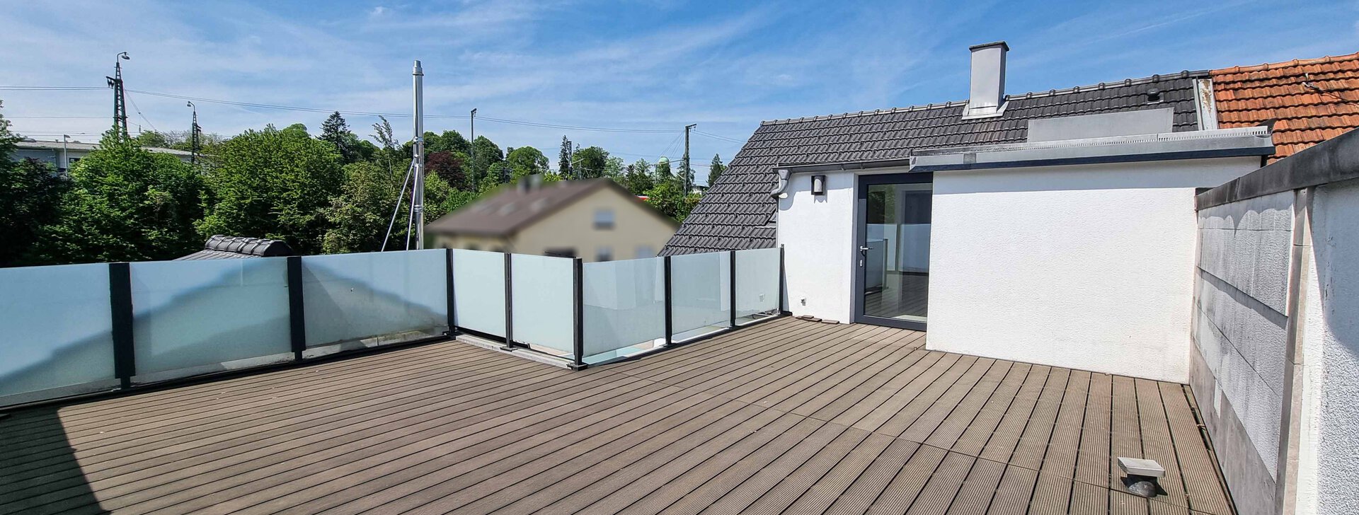 dachterrasse, wohnung, traunstein, eigentumswohnung, chiemgau, immobilien, hausbauhaus | © HausBauHaus GmbH