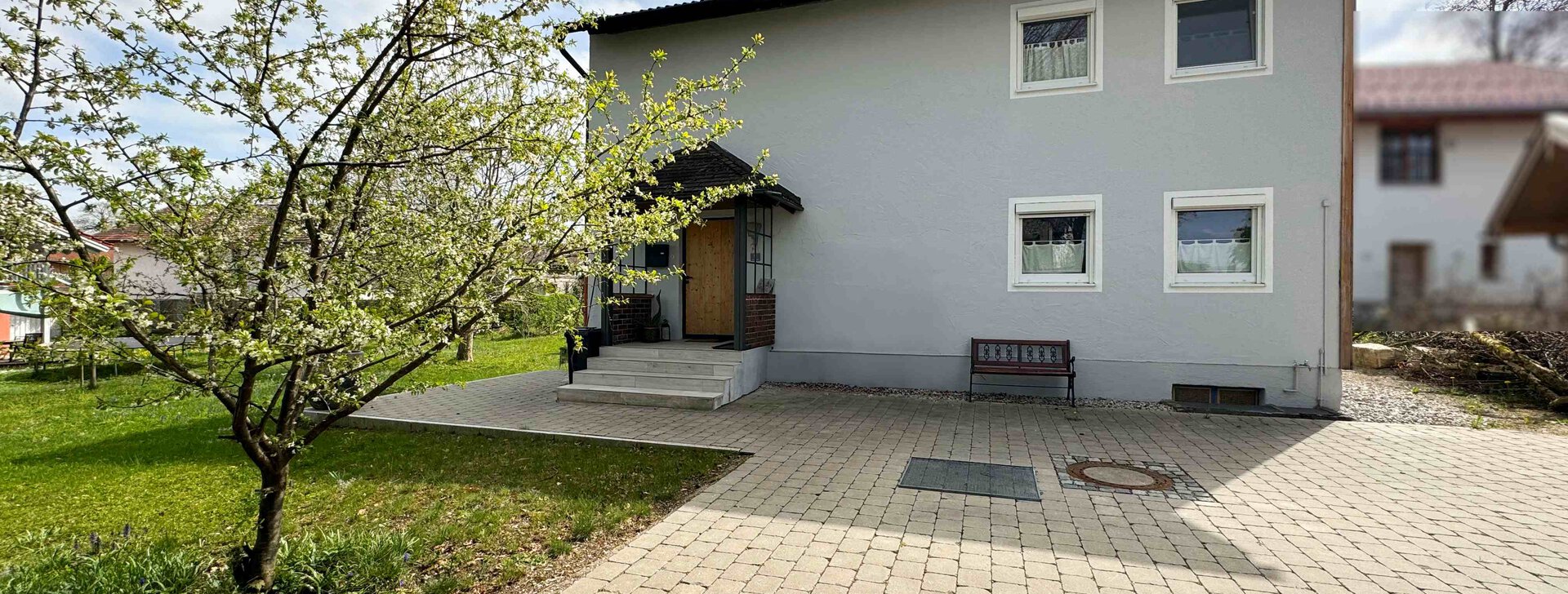 Außenansicht, Einfamilienhaus, Immobilie kaufen, Wolkersdorf-Traunstein | © HausBauHaus GmbH 