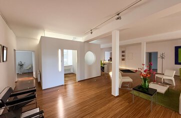 Mietobjekt, Gewerbe, Praxis, Immobilie mieten, Gewerbe mieten, Traunstein, Stadtplatz  | © HausBauHaus GmbH 