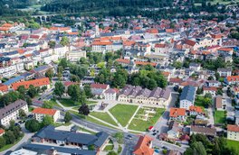 Luftaufnahme Stadt Traunstein | © Stadt Traunstein - Tanja Ghirardini